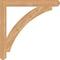 Ekena Millwork Thorton Craftsman Smooth Bracket, Western Red Cedar, 3 1/2"W x 34"D x 34"H BKT04X34X34THR04SWR - alternate 4